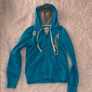 Aeropostale blue hoodie